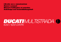 Ducati Multistrada 620 - Owners manual 2006 EN-2